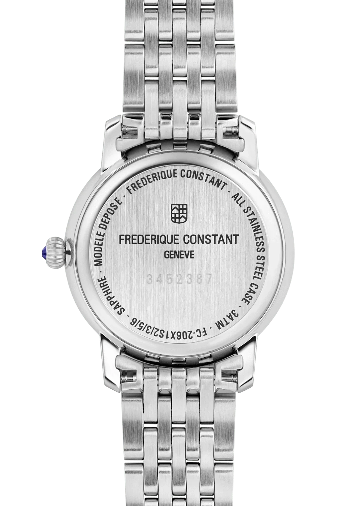 FREDERIQUE CONSTANT Slimline Ladies Moonphase FC-206SW1S6B - Juwelier Steiner