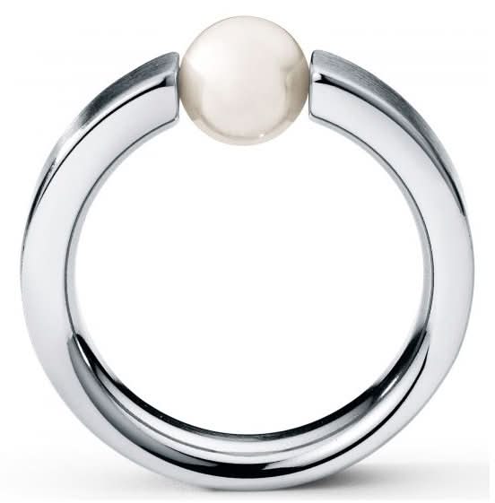 Humphrey Perlring aus Edelstahl - Juwelier Steiner