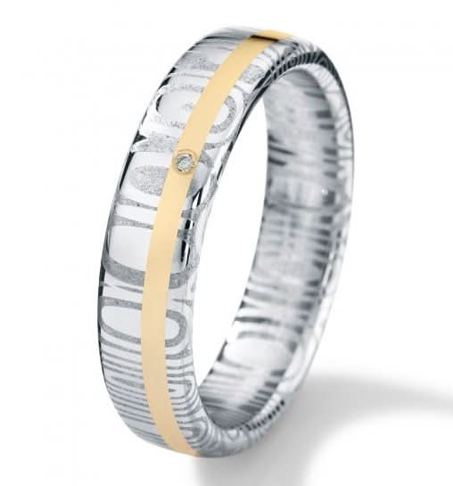 Humphrey Trauring mit Diamant - Juwelier Steiner