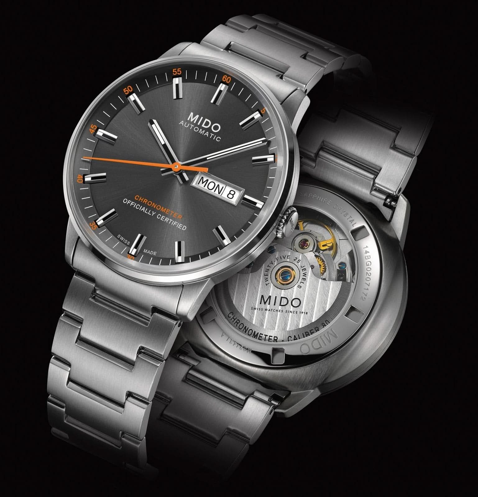 Mido Commander Chronometer II M021.431.11.061.01 - Juwelier Steiner