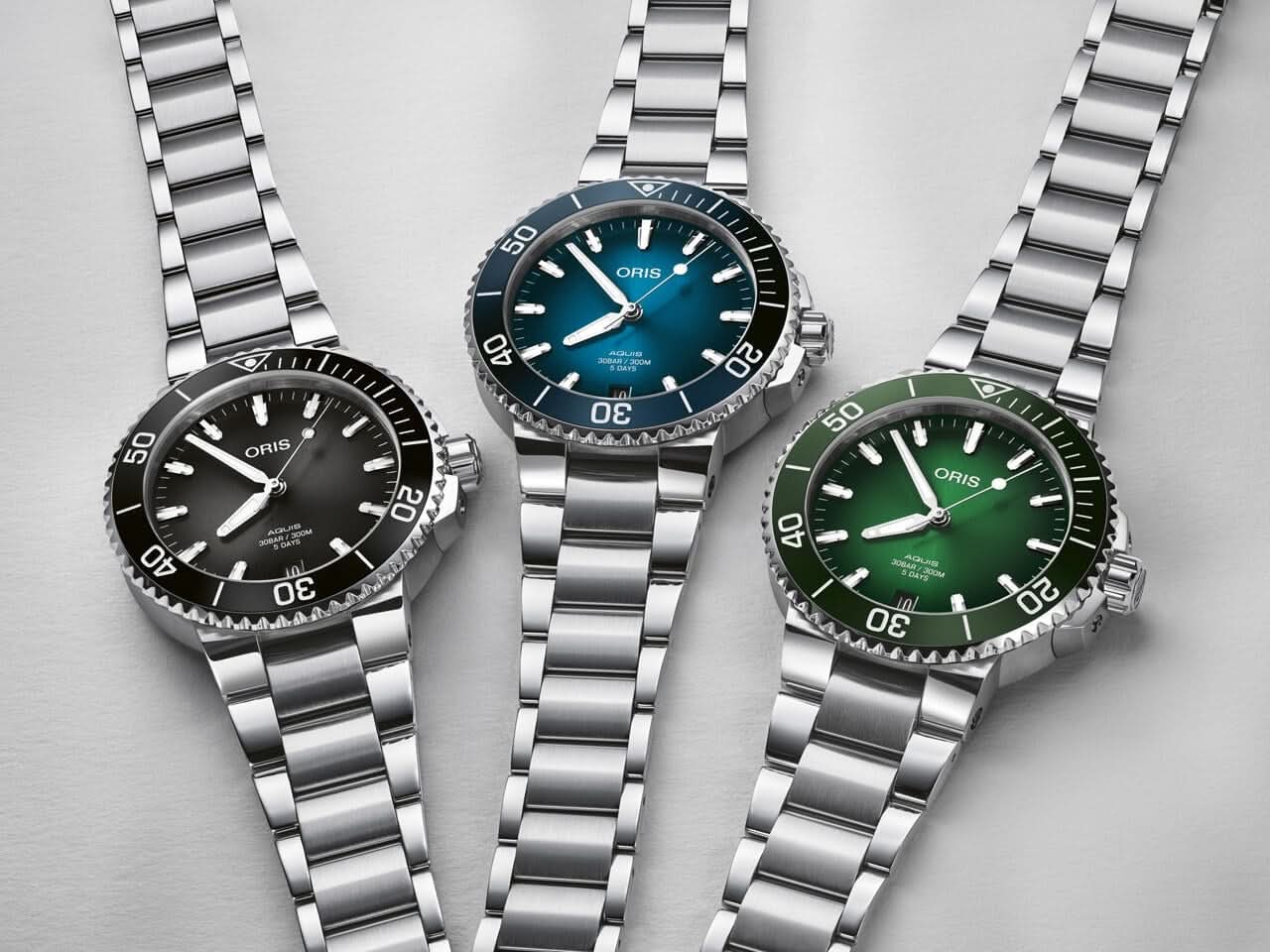Oris Aquis Date Calibre 400 01 400 7769 4154-07 4 22 74FC - Juwelier Steiner