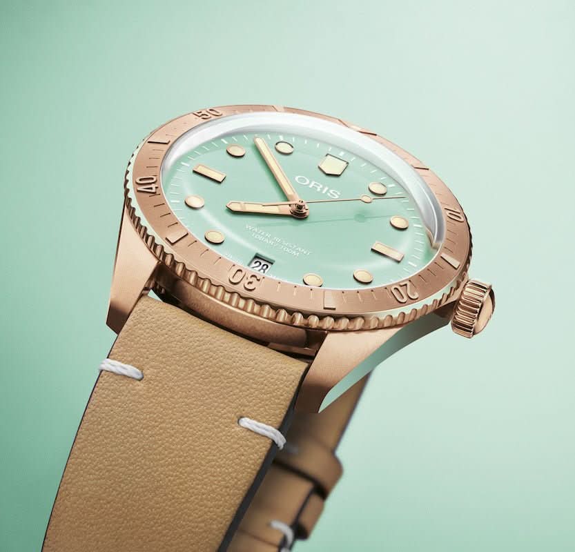 Oris Divers Sixty-Five Cotton Candy 01 733 7771 3157-07 5 19 04BR - Juwelier Steiner