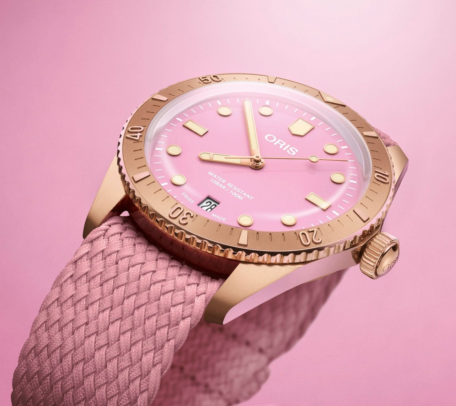 Oris Divers Sixty-Five Cotton Candy 01 733 7771 3158-07 3 19 04BRS - Juwelier Steiner