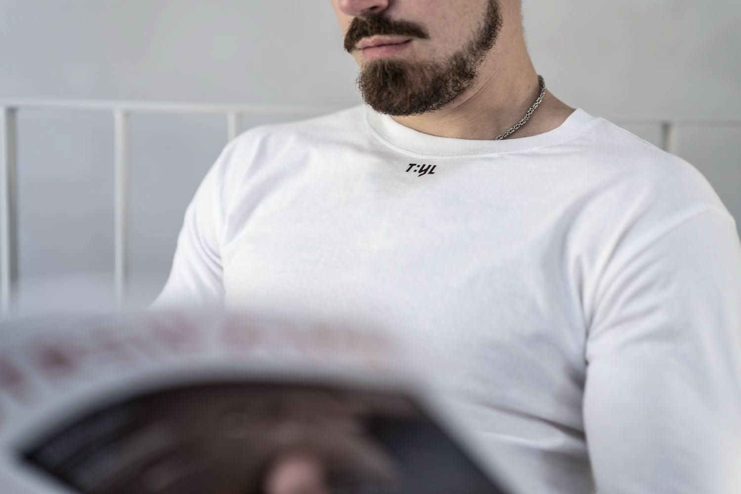 TIYL Longsleeve Men White - Juwelier Steiner