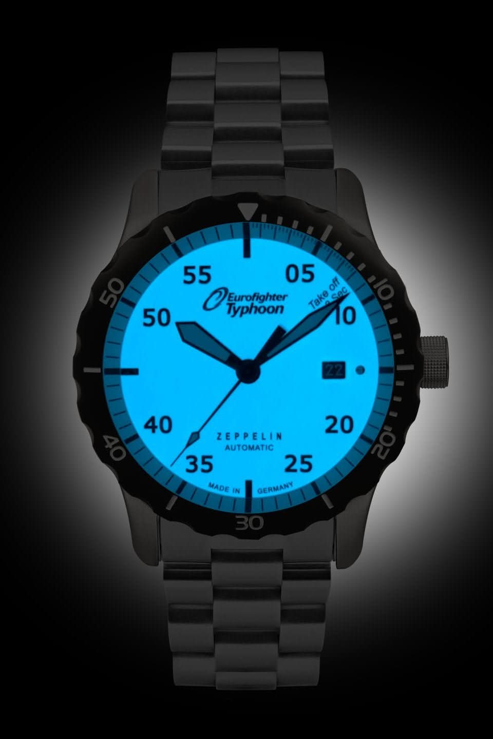 Zeppelin Eurofighter Typhoon Automatic 7268-5M - Juwelier Steiner