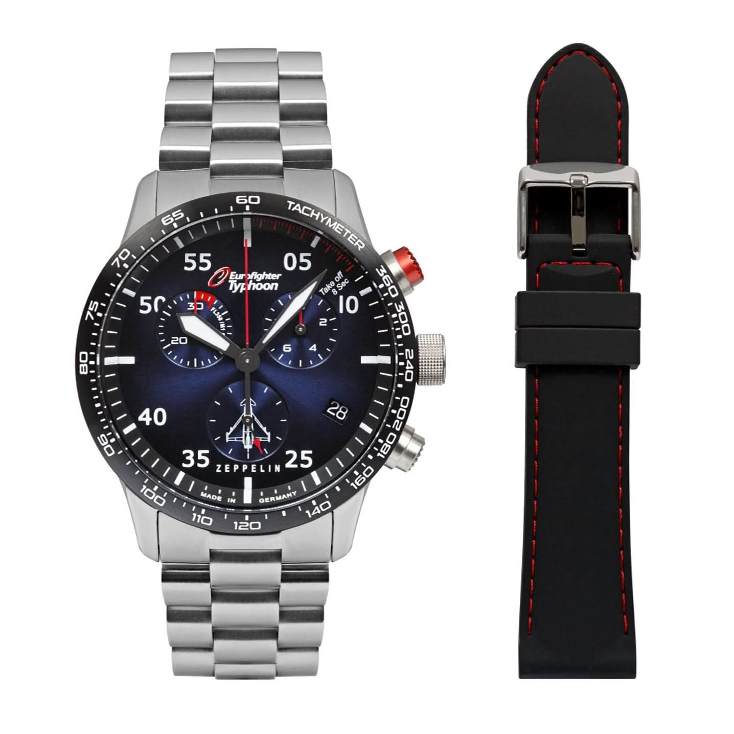 Zeppelin Eurofighter Typhoon Chronograph 7298-3M - Juwelier Steiner