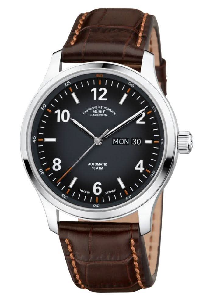 Mühle Glashütte Lunova Tag-Datum M1-43-26-LB-I - Juwelier Steiner