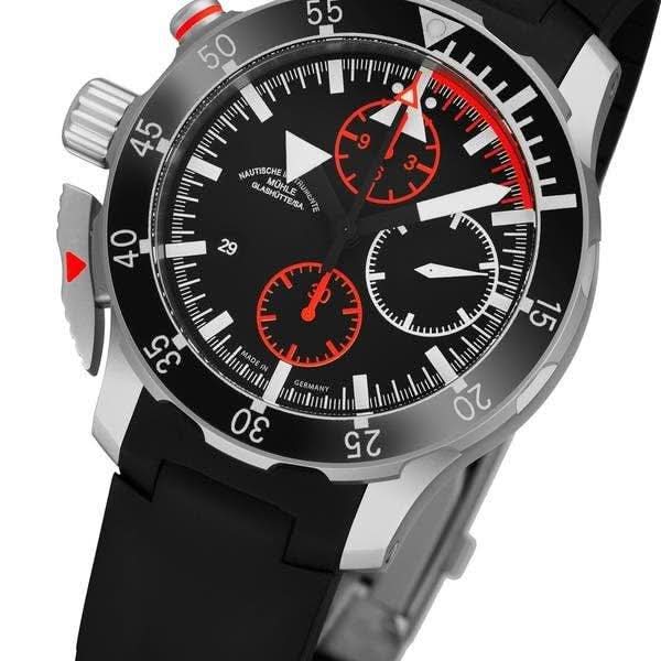 Mühle Glashütte S.A.R. Flieger-Chronograph M1-41-33-KB - Juwelier Steiner