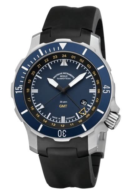Mühle Glashütte Seebataillon GMT M1-28-62-KB - Juwelier Steiner