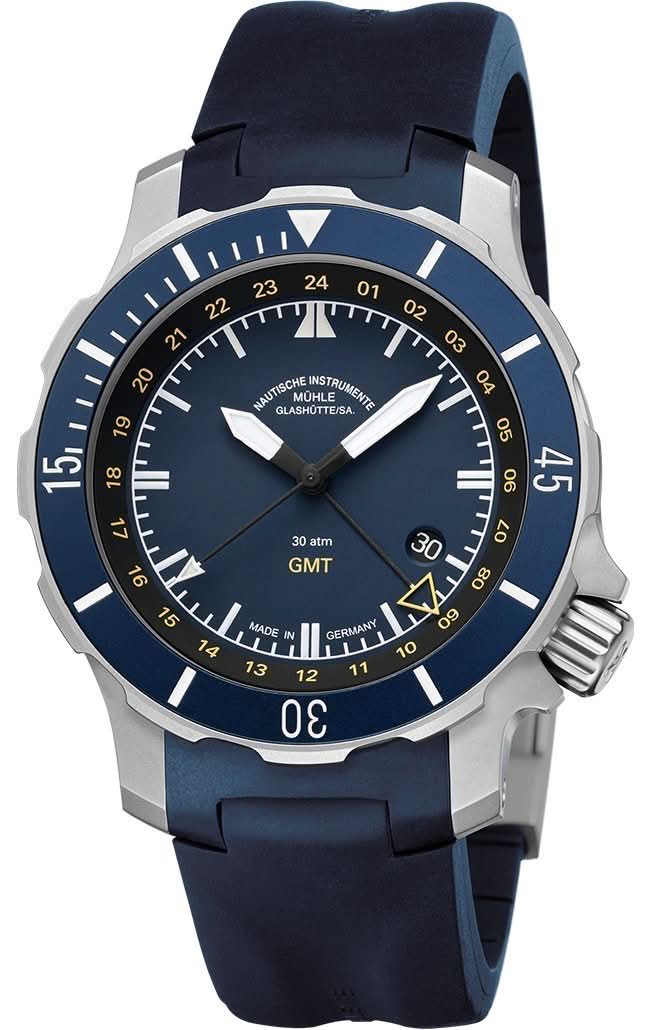 Mühle Glashütte Seebataillon GMT M1-28-62-KB-II - Juwelier Steiner