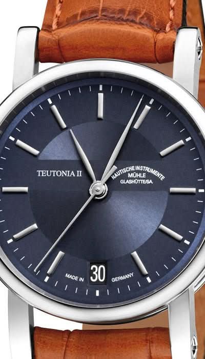 Mühle Glashütte Teutonia II Medium M1-30-22-LB - Juwelier Steiner