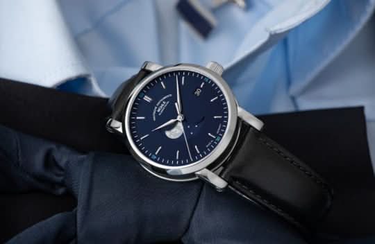 Mühle Glashütte Teutonia IV Bluemoon M1-44-62-LB - Juwelier Steiner