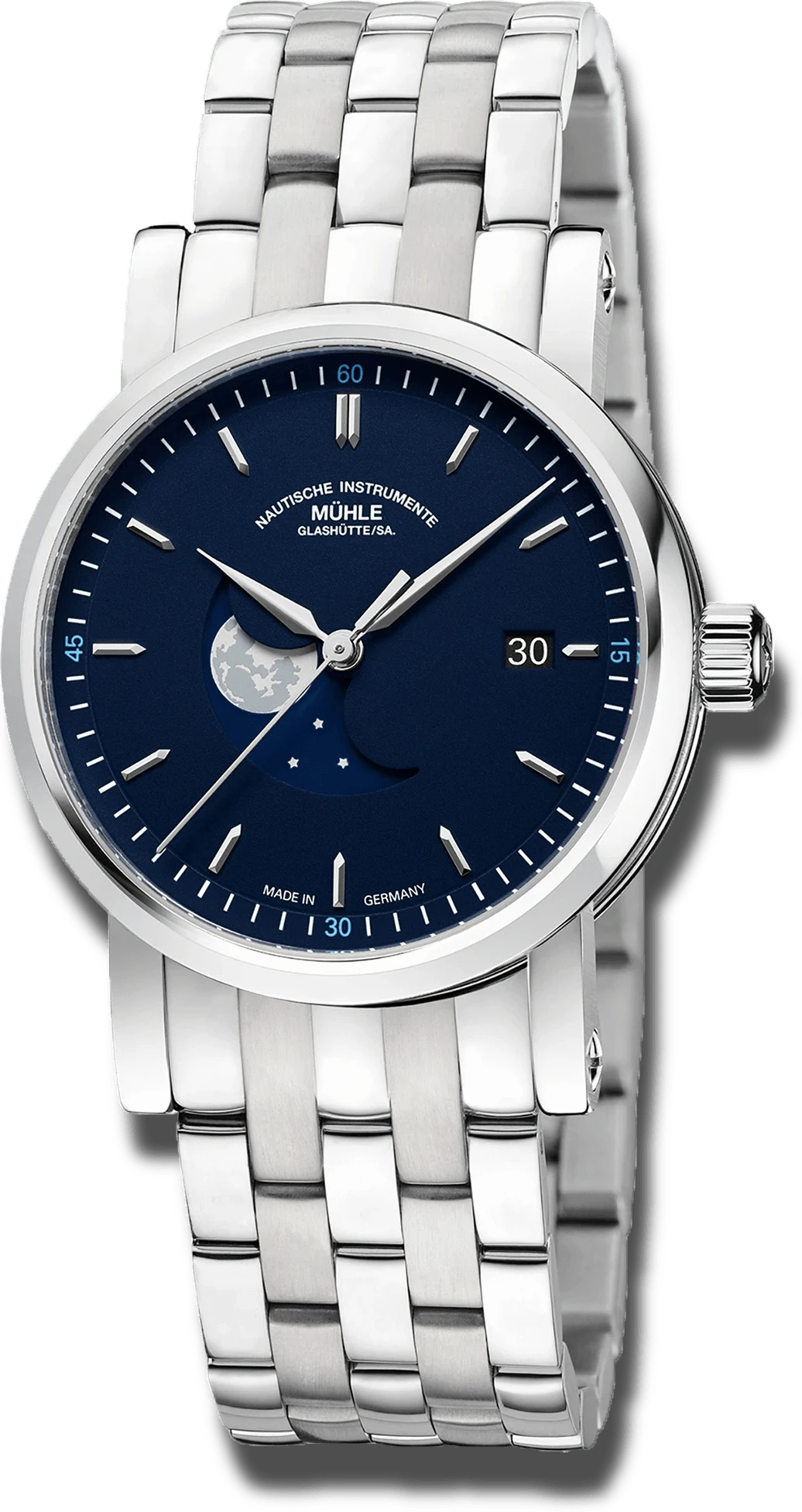 Mühle Glashütte Teutonia IV Bluemoon M1-44-62-MB - Juwelier Steiner
