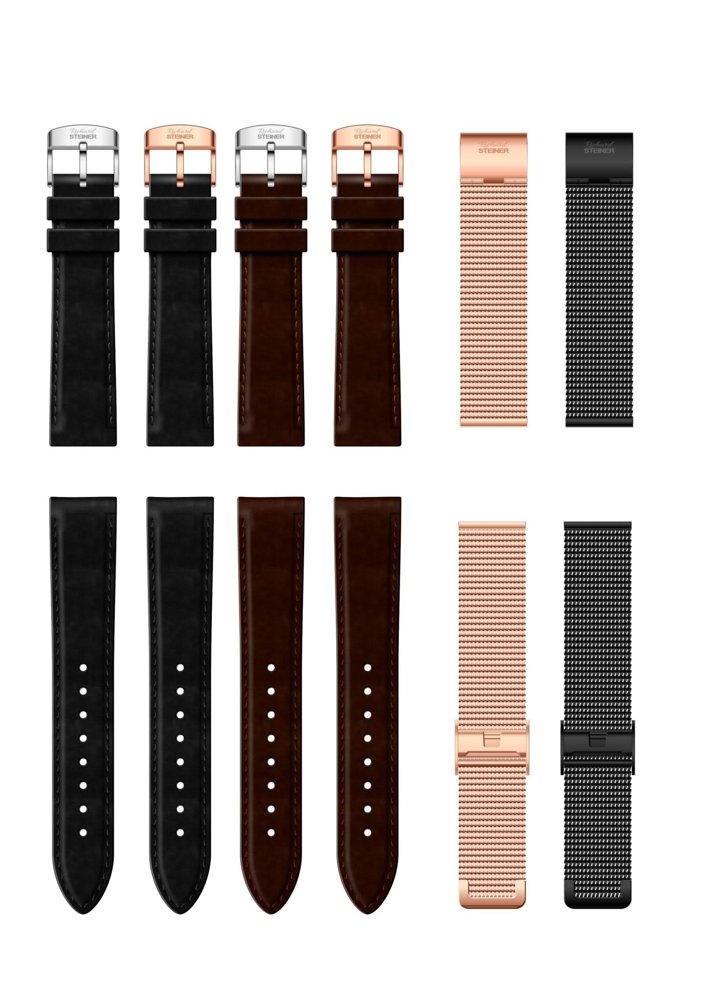 Richard Steiner - Stahlband PVD rosé - Juwelier Steiner