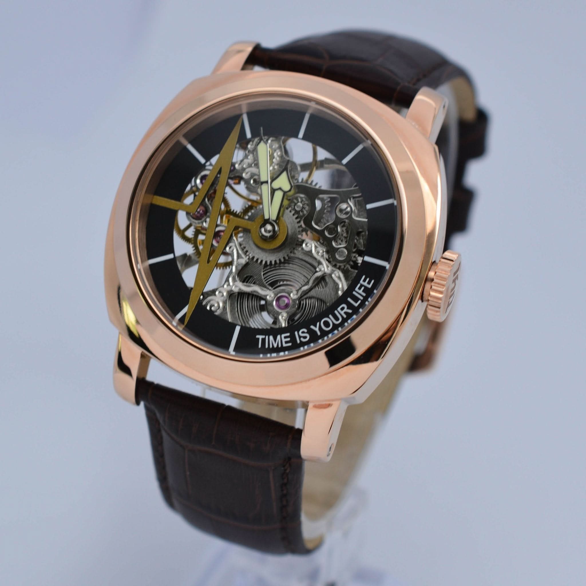 TIYL - HEARTBEAT 01 rosegoldPVD-gold Ø 44mm - Juwelier Steiner