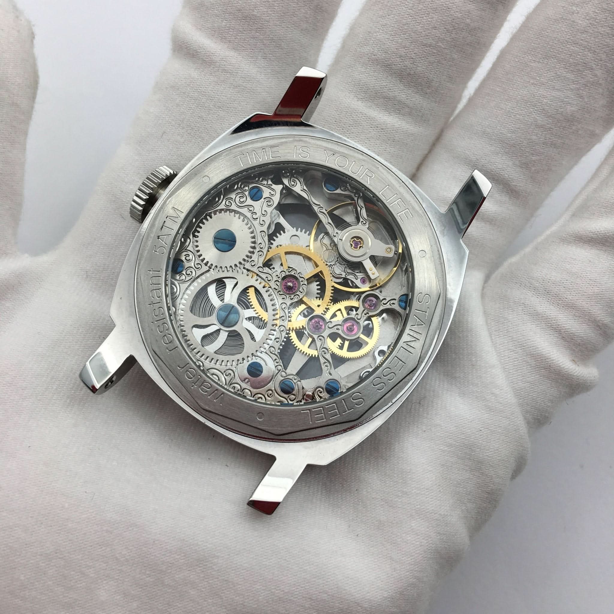 TIYL - HEARTBEAT 01 steel-blue Ø 44mm - Juwelier Steiner