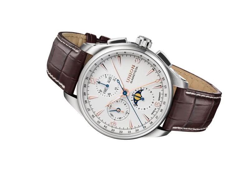 Union Glashütte Belisar Chronograph Mondphase D014.425.16.017.01 - Juwelier Steiner