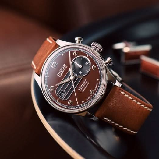 Union Glashütte Noramis Chronograph Limitierte Edition Sachsen Classic D012.427.16.297.09 - Juwelier Steiner