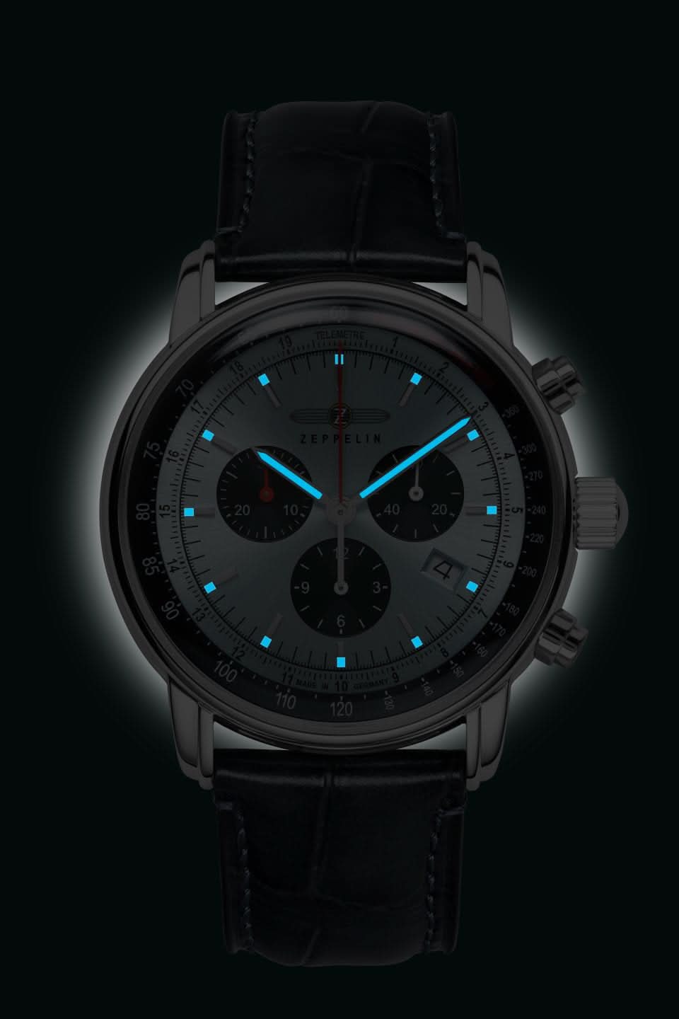 Zeppelin LZ 14 Marine Chronograph 8886-2 - Juwelier Steiner