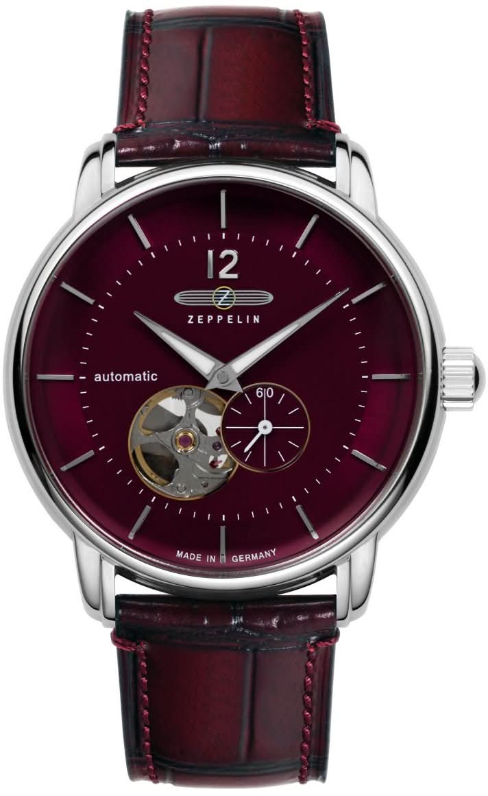 Zeppelin LZ120 Bodensee Automatik Open Heart 8166-5 - Juwelier Steiner