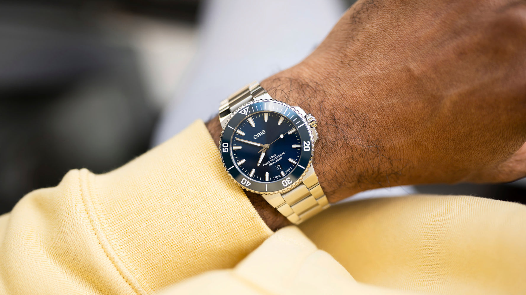 Oris AQUIS DATE 01 733 7787 4135-07 8 22 04PEB