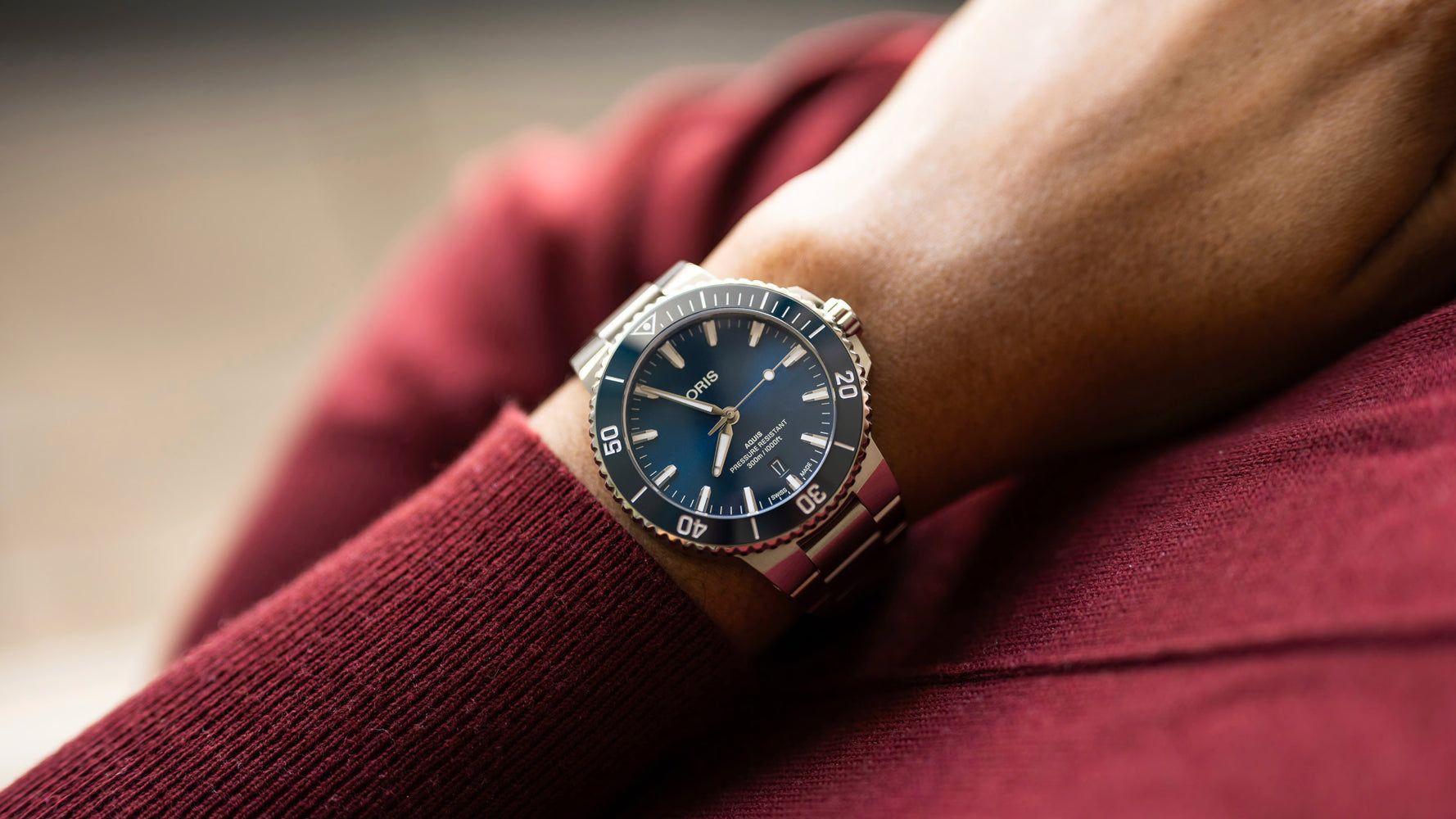 Oris AQUIS DATE 01 733 7787 4135-07 8 22 04PEB