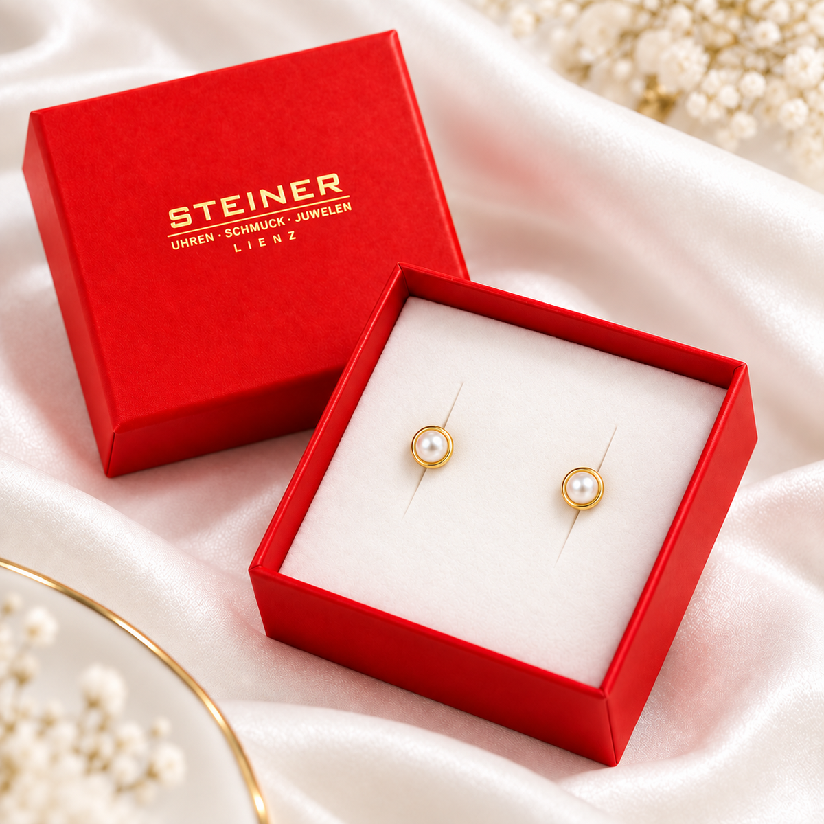 Steiner Essentials Schmuck in roter Box