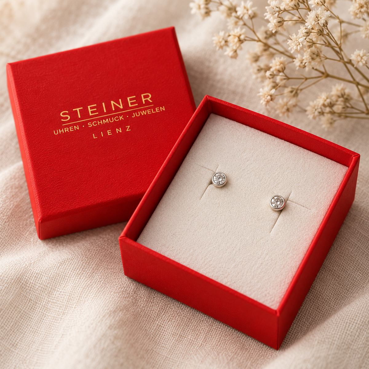 Steiner Essentials Geschenkbox mit Ohrsteckern