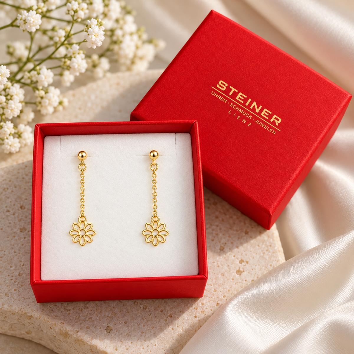 STEINER ESSENTIALS Ohrstecker 585 / 14Kt Gold 113936