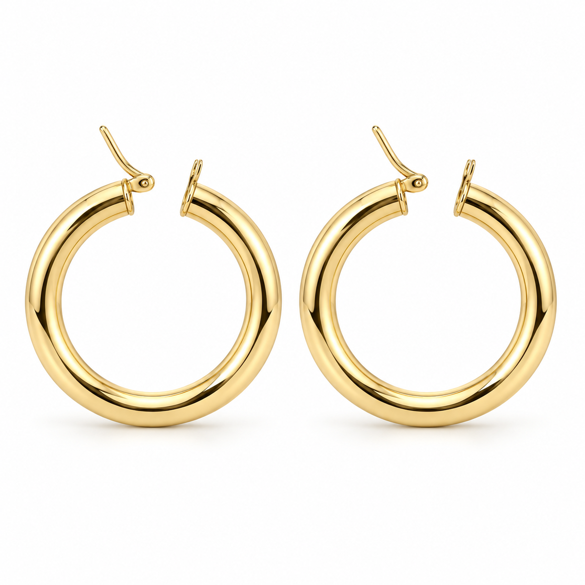 STEINER ESSENTIALS Creolen 585 / 14Kt Gold 113946