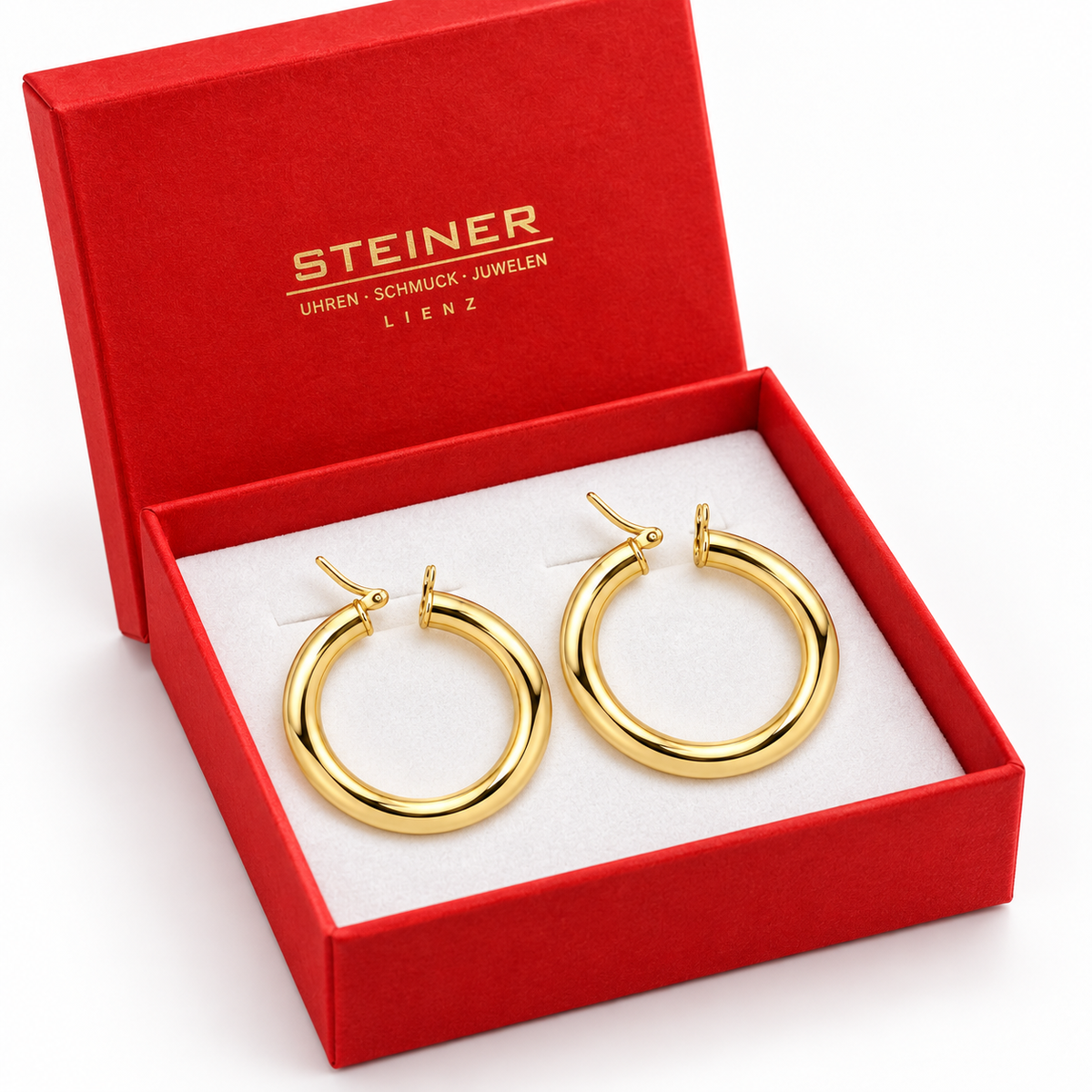 STEINER ESSENTIALS Creolen 585 / 14Kt Gold 113946