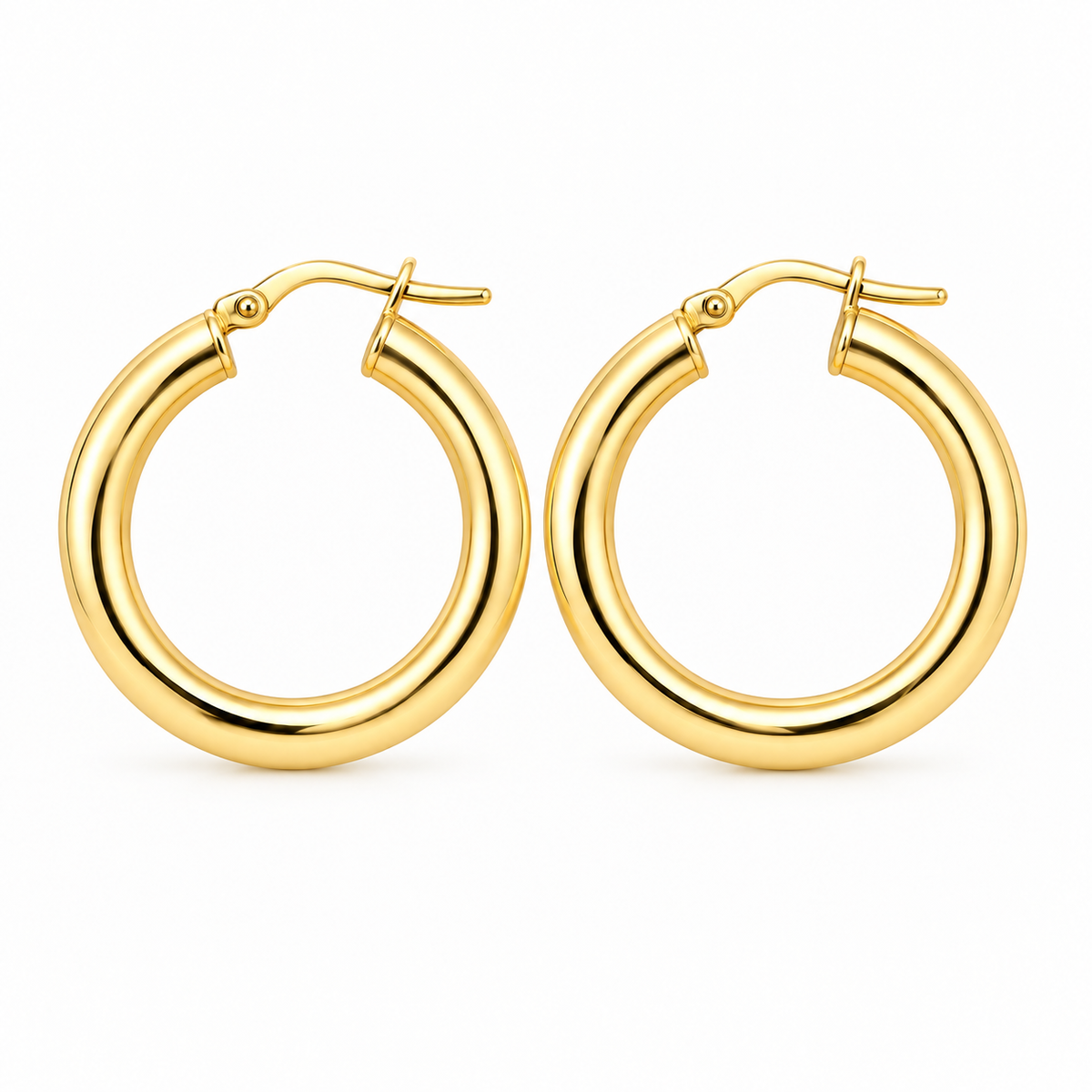 STEINER ESSENTIALS Creolen 585 / 14Kt Gold 113947