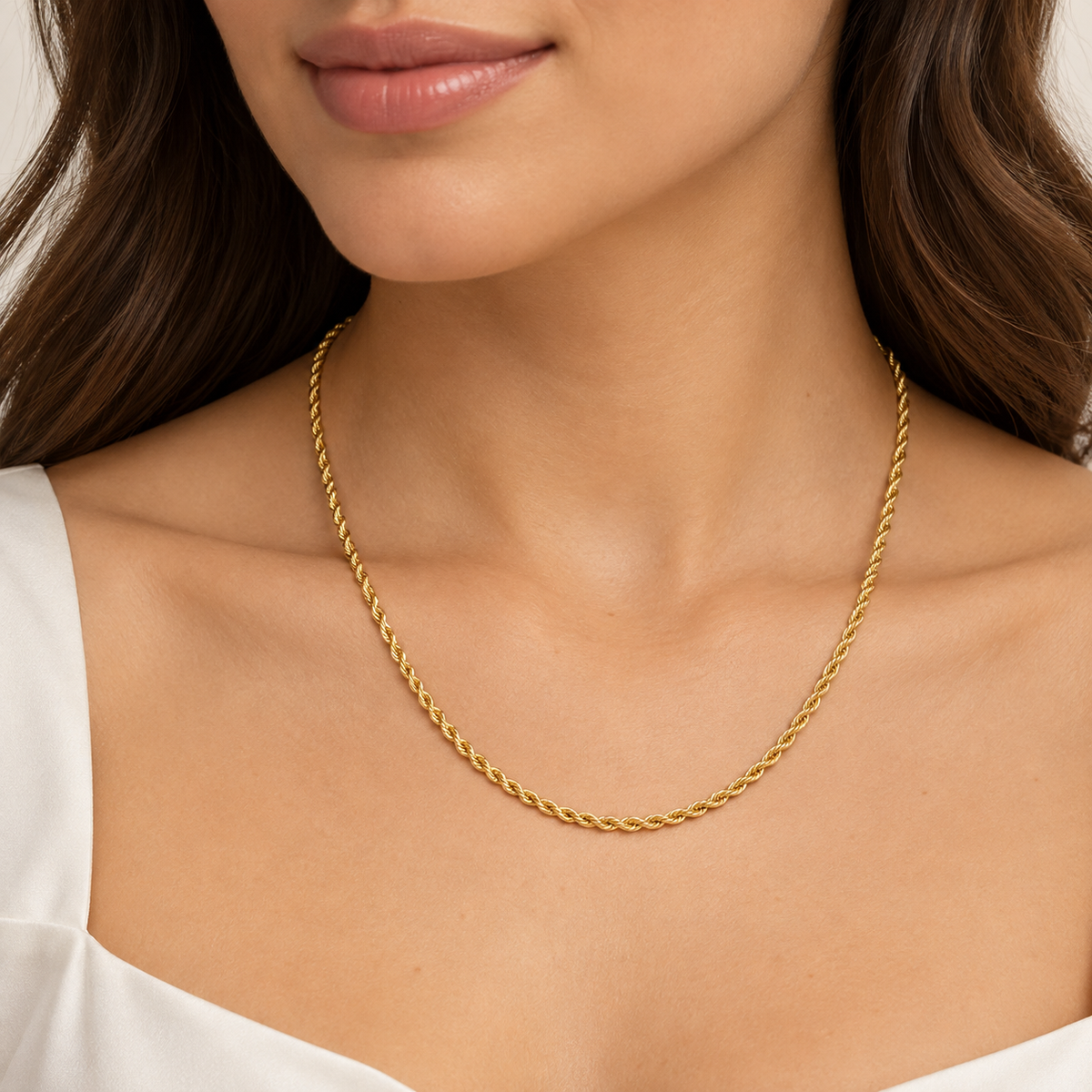STEINER ESSENTIALS Halskette 585 / 14Kt Gold 114021