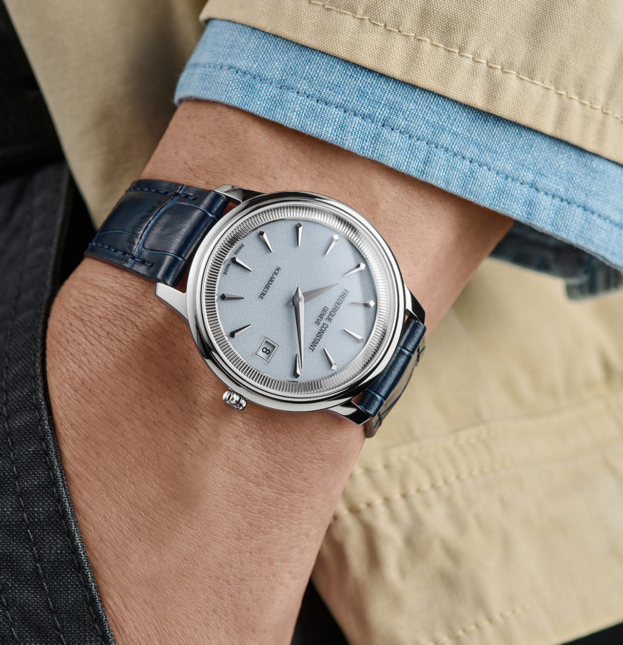 Frederique Constant Classics Moneta Solarmetre FC-120LB3S6