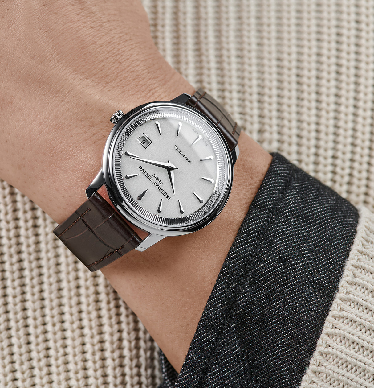 Frederique Constant Classics Moneta Solarmetre FC-120W3S6