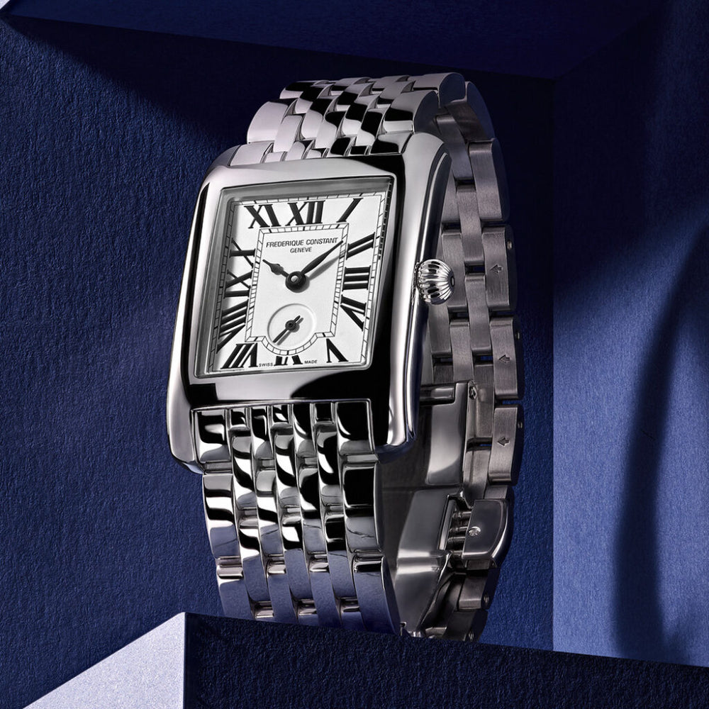 FREDERIQUE CONSTANT Classics Carree Small Seconds FC-235S2C6B