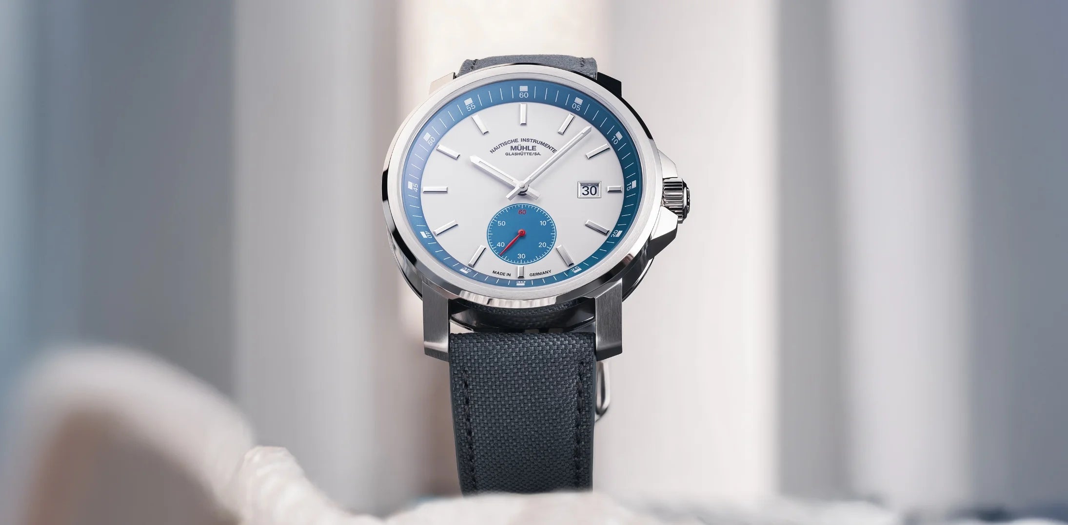Mühle Glashütte 29er Big kleine Sekunde M1-25-87-MB
