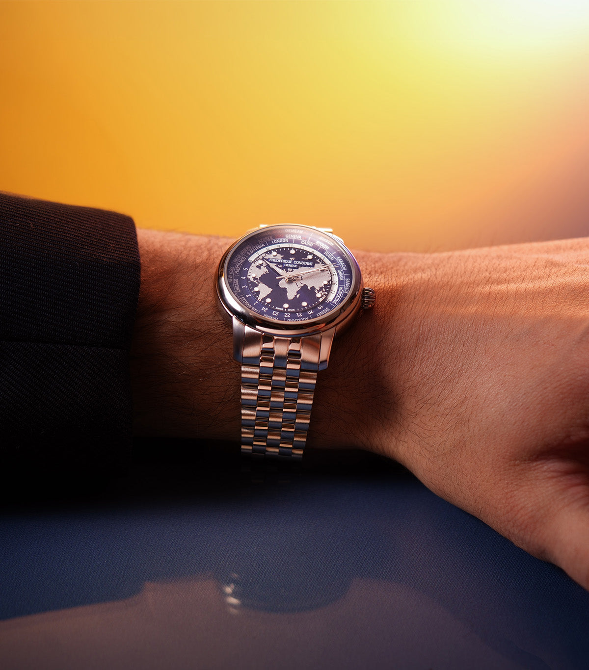 Frederique Constant Manufacture Classic Worldtimer FC-719NN3H6B