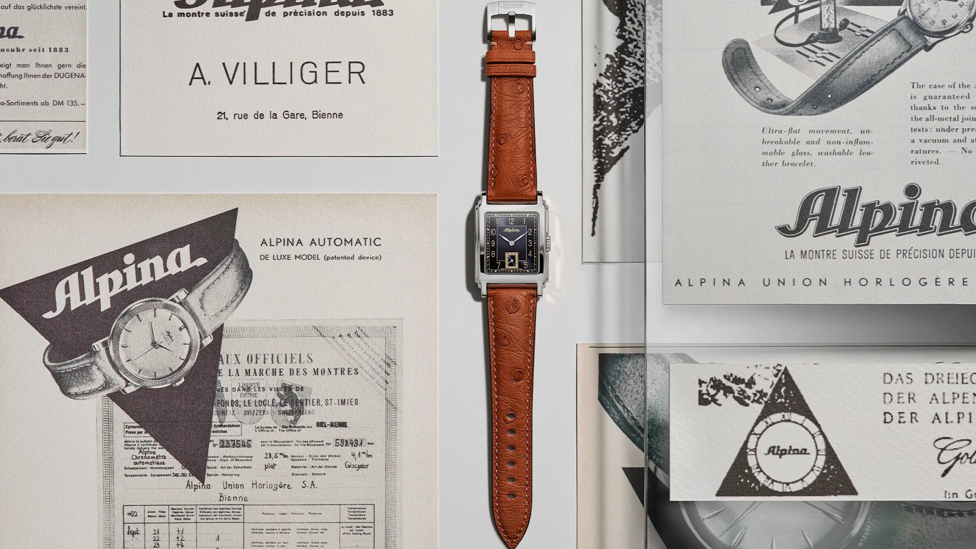 Alpina Alpiner Heritage Carrée Automatic AL-530N3C6
