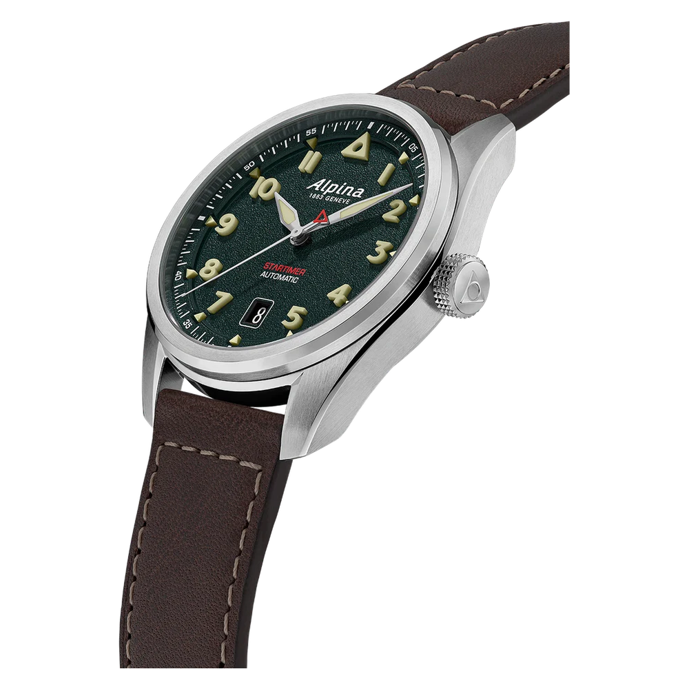Alpina Startimer Pilot Automatic AL-525KW4S36 – Seitenansicht
