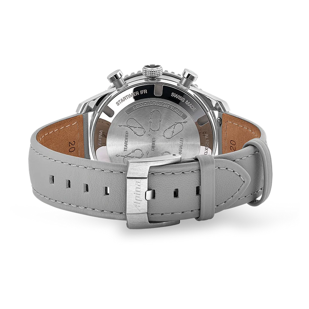 Alpina Startimer Pilot Chronograph IFR AL-570NW4S46 – Gehäuseboden