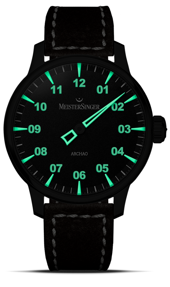 MeisterSinger Archao Black DLC – LumiBlocks | AR902BL