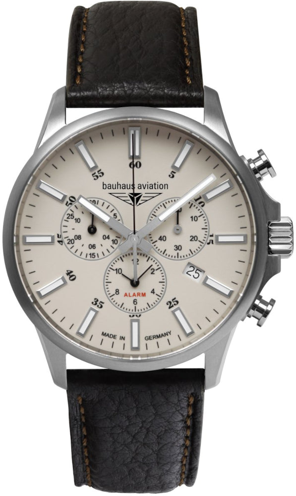 Bauhaus Aviation Quarz Chronograph 28805