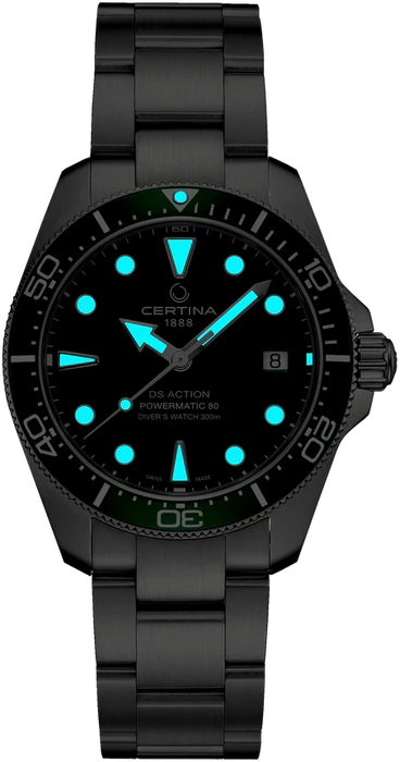 Certina DS Action Diver 38mm Powermatic 80 C048.807.11.091.00