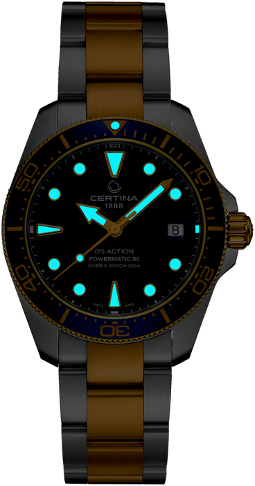 Certina DS Action Diver 38mm Powermatic 80 C048.807.22.041.00