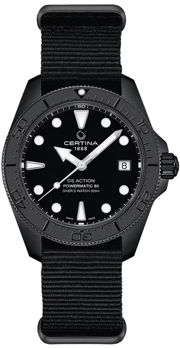 Certina DS Action Diver 38mm Powermatic 80 C048.807.38.051.00
