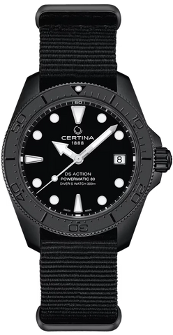 Certina DS Action Diver 38mm Powermatic 80 C048.807.38.051.00