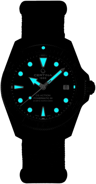 Certina DS Action Diver 38mm Powermatic 80 C048.807.38.051.00