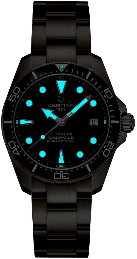 Certina DS Action Diver 38mm Titanium C048.807.44.051.01