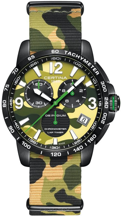 Certina DS Podium Chronograph LAP TIMER C034.453.38.097.00 - Juwelier Steiner